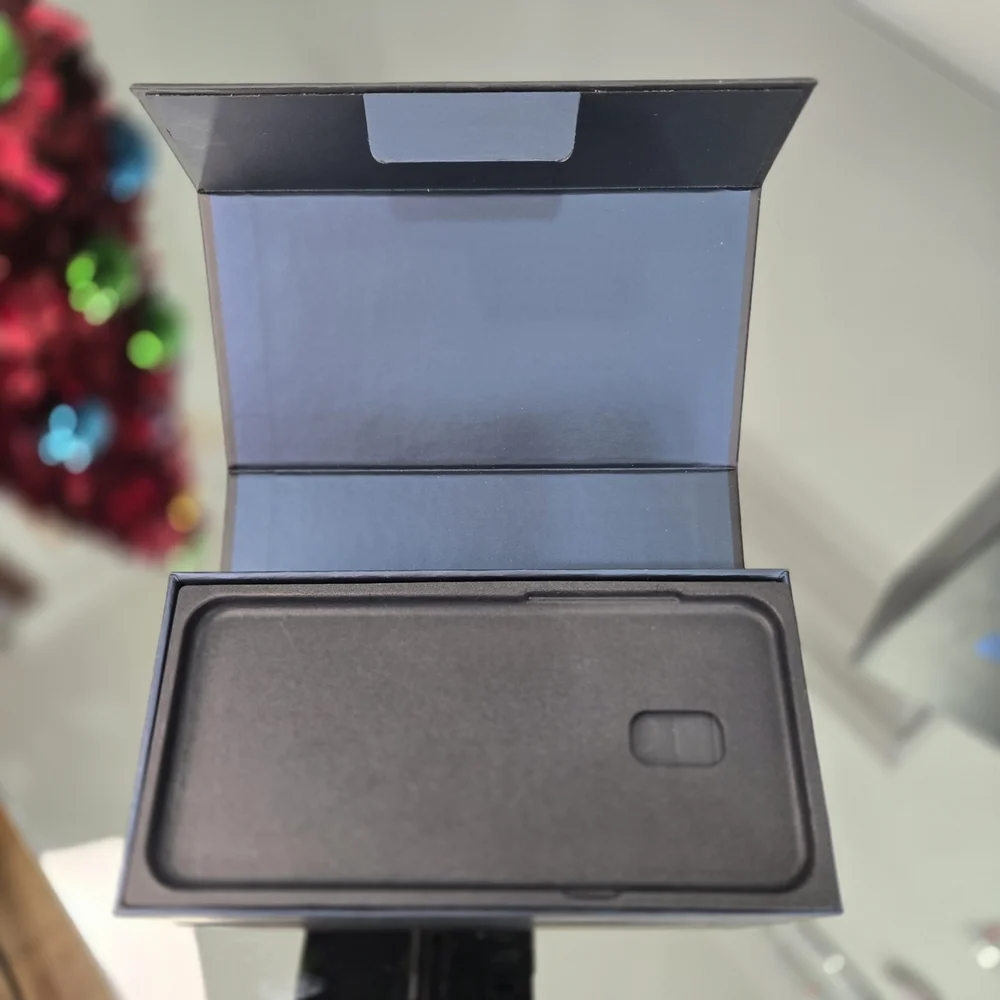 Samsung Note8 Packaging in Black and Blue EMPTY BOX ONLY NO PHONE